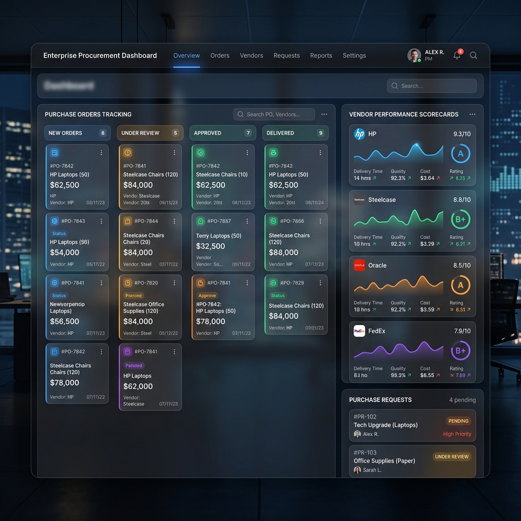 Vendor Procurement System